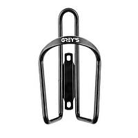 Фляготримач Grey's GR15200 металевий чорний (у комплекті набір для встановлення)