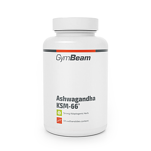 Екстракт кореня ашваганди GymBeam Ashwagandha KSM-66 90 капс.