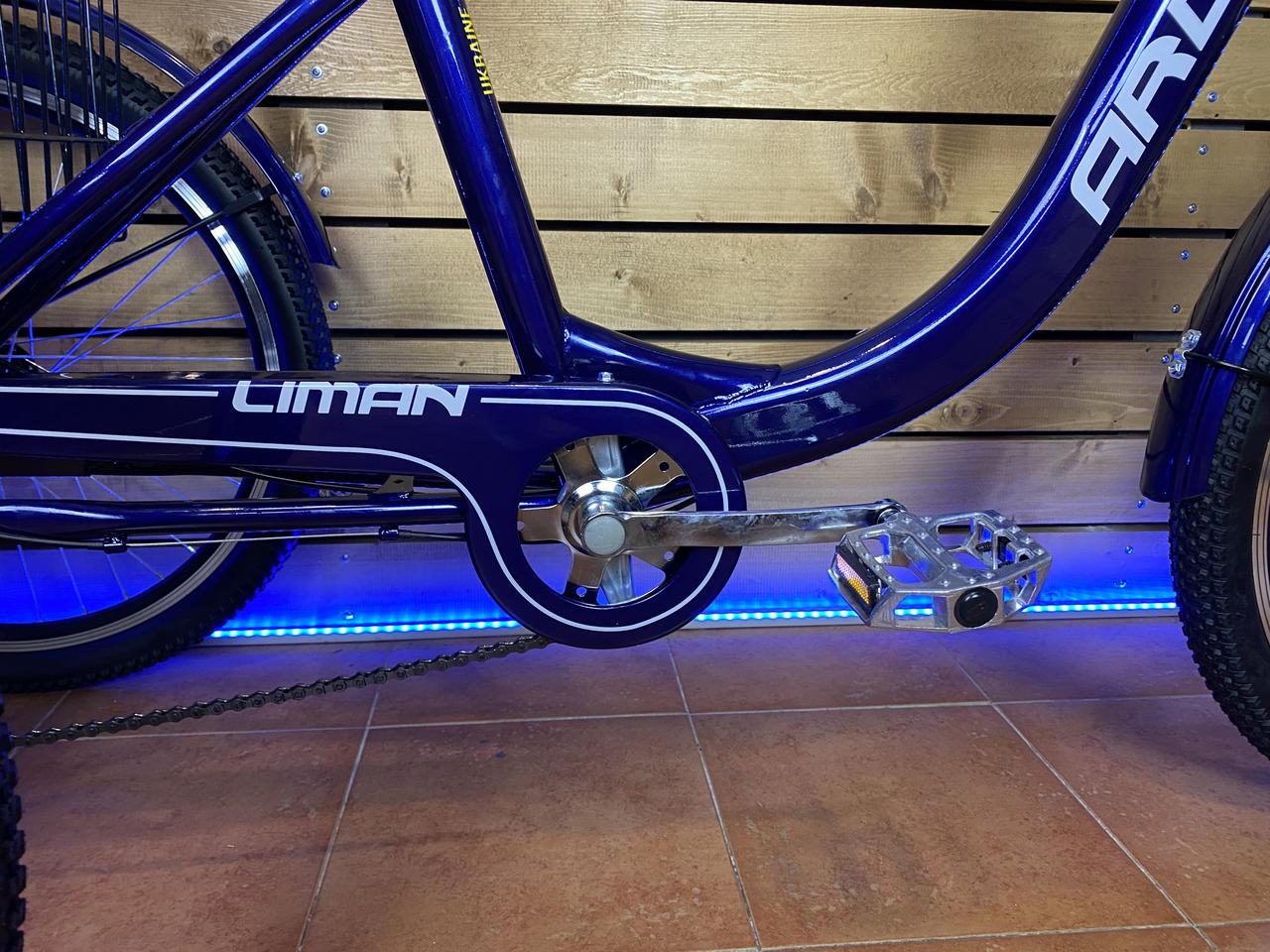 Трехколесный велосипед грузовой Ardis LIMAN 24" синий - фото 4 - id-p1983828080