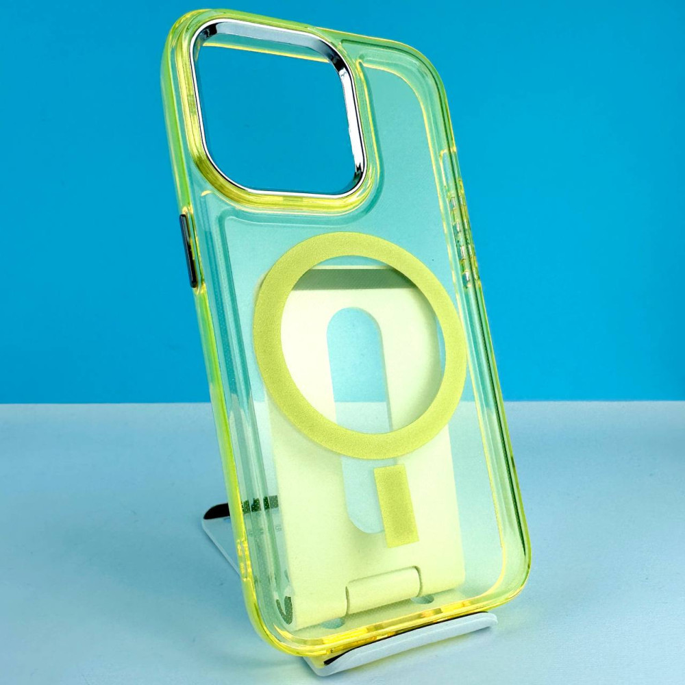 Чохол Epik Colorful Case з MagSafe для iPhone 12/12 Pro Жовтий
