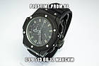 Наручний чоловічий годинник кварцовий хронограф Hublot King Power Black, фото 3