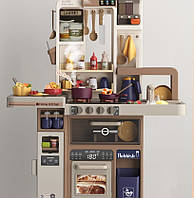 Дитяча велика іграшкова кухня для дівчинки ігрова з водою парою підсвіткою звуками та посудом Висота 93 см