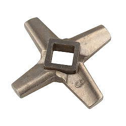 Ніж на шнек 10x10mm (d54/s9) для м'ясорубки Zelmer 86.3107