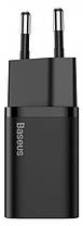 МЗП блочок 30W USB-C Super Si QC 1C (CCSUP-J01) Baseus black, фото 4