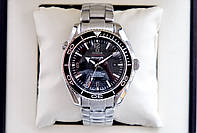 Механические часы Omega Seamaster Planet Ocean Skyfall AAA мужские наручные на стальном браслете и календарем