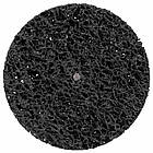 Круг зачисний із нетканого абразиву (корал) Ø 125 мм без тримача чорний м'який SIGMA (9175841)