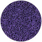 Круг зачисний із нетканого абразиву (корал) Ø 125 мм на липучці фіолетовий жорсткий SIGMA (9176161)