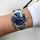 Механічні годинники Omega Aqua Terra Blue 150m co-axial 41 mm AAA наручні з автопідзаводом на браслеті, фото 3