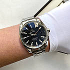 Omega Aqua Terra Black 150m co-axial AAA чоловічі механічні годинники наручні з автопідзаводом на браслеті, фото 3