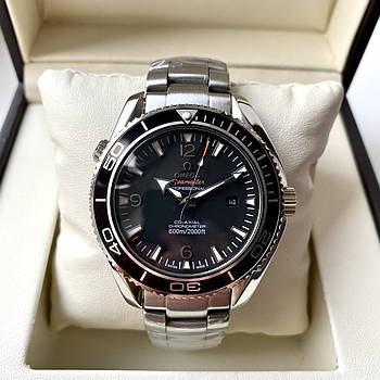 Omega Seamaster Professional Planet AAA чоловічі механічні наручні годинники на сталевому браслеті і календарем