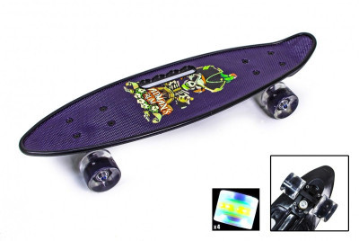 Penny Board з ручкою "пірат", світяться колеса