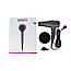 Vgr Professional Hair Dryer V-402 — Фен для волосся з дифузором колір сірий із рожевим, фото 6