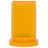 Розпилювач інжекторний компактний (короткий) IDK 110.02 (Жовтий) форсунки обприскувача, фото 3