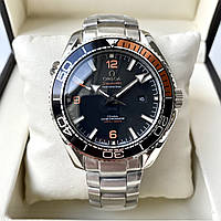 Мужские часы Omega Seamaster Professional Planet Ocean AAA механические наручные на стальном браслете