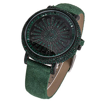 Chopard Full Pave Green жіночі наручні кварцові годинники