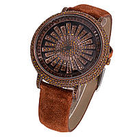 Chopard Full Pave Golden Brown женские кварцевые наручные часы ААА класса