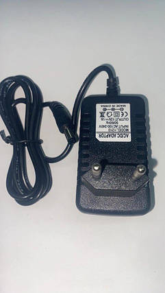 Блок живлення 12V 1A (роз'єм 5.5/ 2.5 мм) – універсальний адаптер для побутової електроніки, фото 2