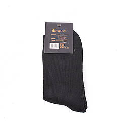 Шкарпетки чоловічі класичні високі чорні р. 41-47