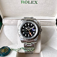 Механические часы Rolex Explorer 2 AAA мужские наручные с автоподзаводом на стальном браслете
