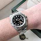 Механічний годинник Rolex Explorer 2 AAA чоловічі наручні з автопідзаводом на сталевому браслеті, фото 3