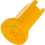 Розпилювач інжекторний компактний (короткий) IDK 110.02 (Жовтий) форсунки обприскувача, фото 6