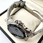 Механічні годинники Tag Heuer Aquaracer Calibre 5 blue наручні чоловічі на сталевому браслеті і сапфіром, фото 5