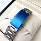 Механічні годинники Tag Heuer Aquaracer Calibre 5 blue наручні чоловічі на сталевому браслеті і сапфіром, фото 7
