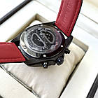 Чоловічий годинник Tag Heuer Carrera Calibre 17 Rs2 кварцовий з хронографом на шкіряному ремінці та сапфіровим склом, фото 4