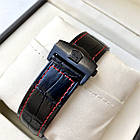 Чоловічий годинник Tag Heuer Carrera Calibre 17 Rs2 кварцовий з хронографом на шкіряному ремінці та сапфіровим склом, фото 5