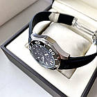 Чоловічий годинник Tag Heuer Aquaracer Calibre 16 Black Chronograph наручний кварцовий на каучуковому ремінці, фото 8