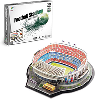 Стадіон Камп Ноу. Величезні 3D пазли "Camp Nou" Тривимірний конструктор-головоломка 1833 Люкс качество!+, фото 3
