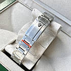Механічний годинник Rolex Oyster Perpetual Red 41 mm AAA чоловічий наручний з автопідзаводом на сталевому браслеті, фото 7