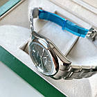 Механічний годинник Rolex Oyster Perpetual Gray 41 mm AAA чоловічий наручний з автопідзаводом на сталевому браслеті, фото 4