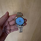 Механічний годинник Rolex Oyster Perpetual Tiffany 41 mm AAA чоловічий наручний з автопідзаводом і сапфіром, фото 3