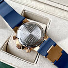 Чоловічий годинник Ulysse Nardin Maxi Marine Chronograph Blue Gold ААА наручний кварцовий з хронографом і календарем, фото 7