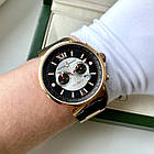 Чоловічий годинник Ulysse Nardin Maxi Marine Chronograph Black Gold ААА наручний кварцовий з хронографом і датою, фото 3