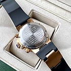 Чоловічий годинник Ulysse Nardin Maxi Marine Chronograph Black Gold ААА наручний кварцовий з хронографом і датою, фото 7