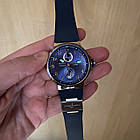 Механічний годинник Ulysse Nardin Maxi Marine Silver Blue Arabic AAA чоловічий наручний з автопідзаводом, фото 8