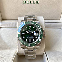 Rolex Submariner Hulk Green AAA — чоловічий механічний годинник з автопідзаводом і календарем дати