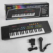 Дитяче піаніно синтезатор TK Group TK 3738 37 клавіш, від мережі та батарейок, з мікрофоном