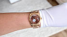 Механічні годинники Rolex Day Date Brown ААА наручні на сталевому браслеті з календарем і сапфіровим склом, фото 3