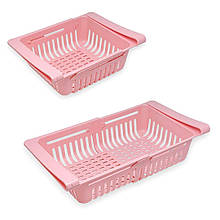 Додатковий контейнер для холодильника MagicKitchen персиковий