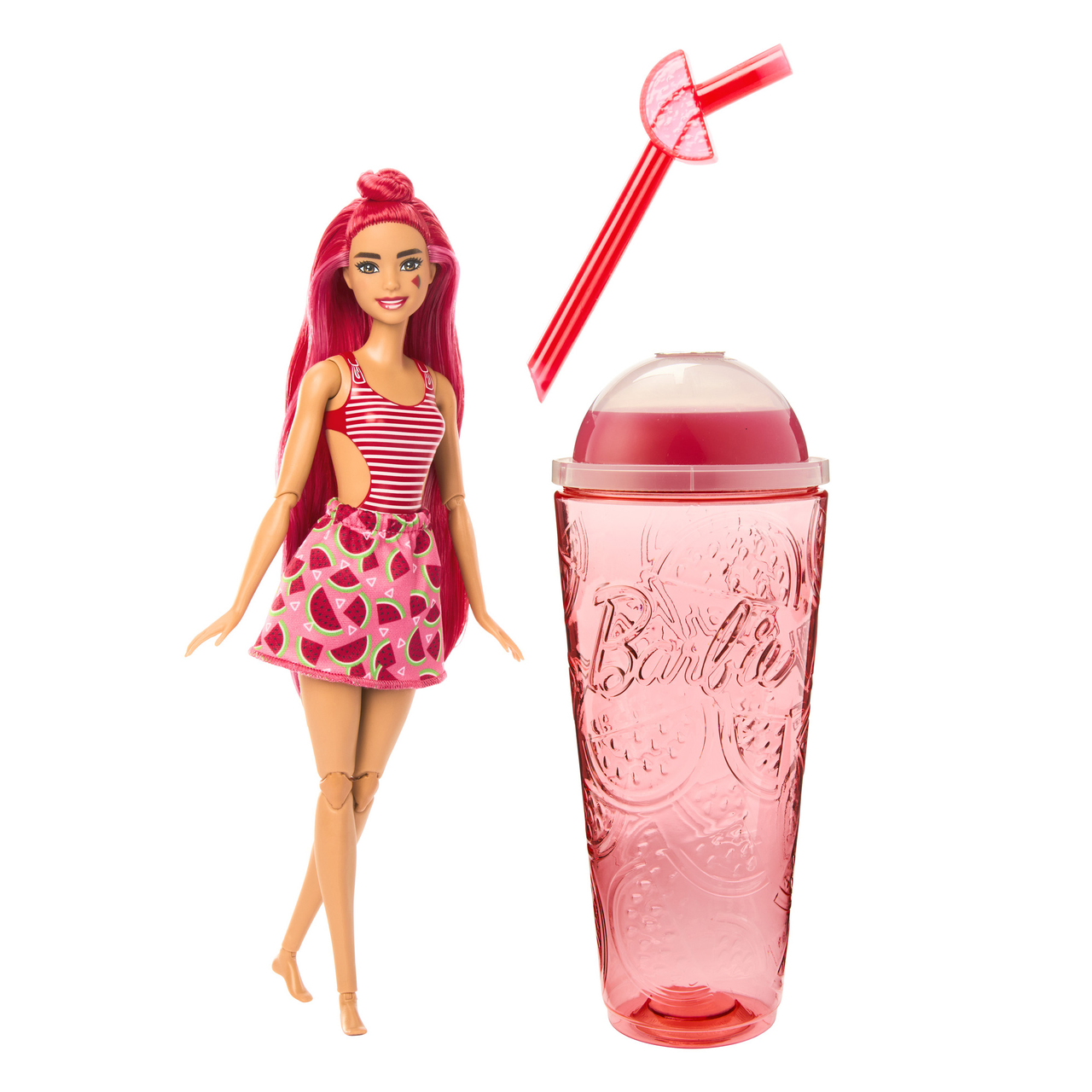 Лялька Barbie Pop Reveal Барбі Соковиті фрукти Кавуновий смузі
