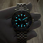 Rolex GMT-master II Batman AAA чоловічі годинники механічні наручні з календарем на сталевому браслеті, фото 10