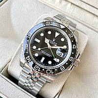 Rolex GMT-master II AAA механические часы мужские наручные с календарем на стальном браслете jubilee