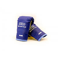 Перчатки боксерские детские Sportko 3- 5 лет цвет синий