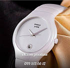 Керамічні годинник Rado Jubile ceramic AAA white стильні круглі кварцові наручні з датою, фото 8