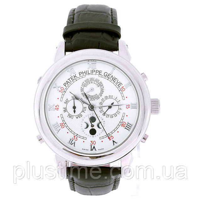 Patek Philippe Sky Moon silver мужские механические наручные часы - фото 2 - id-p1983845161