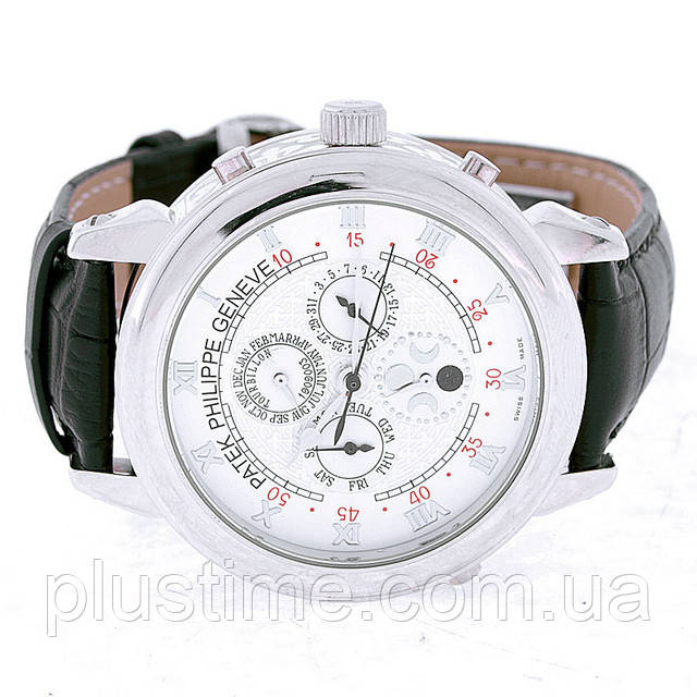 Patek Philippe Sky Moon silver мужские механические наручные часы - фото 3 - id-p1983845161