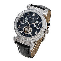 Patek Philippe Geneve Grand Complications Silver black мужские механические наручные часы